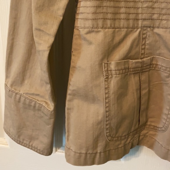 Tan women utility jacket size: M - Picture 8 of 9